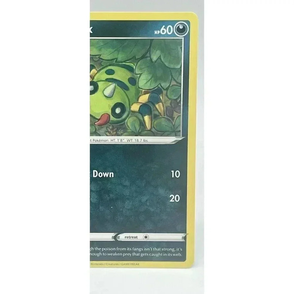 Spinarak 043/072‎ Shining Fates Non Holo Pokemon TCG Mint Unplayed - Picture 3 of 6